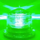 6.4V8AH battery 2W green color Solar Marine Lantern for buoy warning