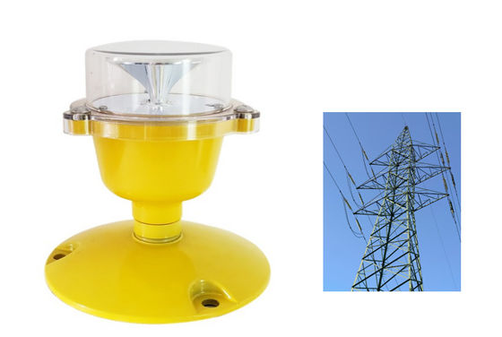 जंग सबूत 100 सीडी एलईडी विमान चेतावनी रोशनी एल्यूमिनियम बेस